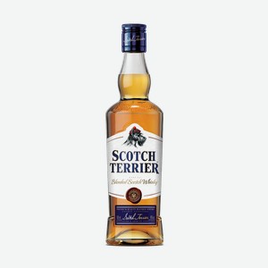 Виски Scotch Terrier 40% 0.5, Россия 500 мл