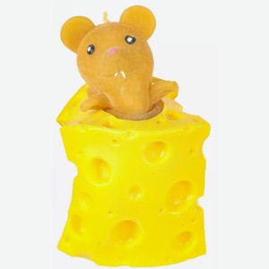 Игрушка-сжималка Сквиш Мышка В Сыре В Ассортименте