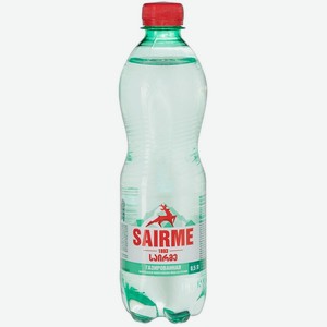 Вода  Саирме  газированная, в пластиковой бутылке, набор из 12 шт., 500 мл