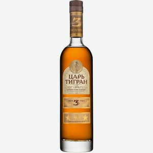 Коньяк  Царь Тигран  3-летний, 500 мл