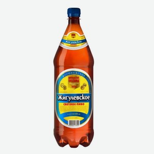 Пиво  Воронежское Жигулевское  светлое пастер. 1,25л 4% ПЭТ