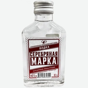 Водка  Серебряная Марка , 100 мл