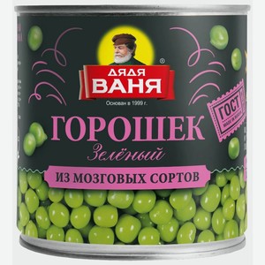 Горошек Дядя Ваня зеленый 400мл