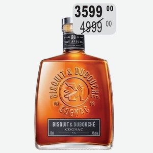 Коньяк Бисквит ВС 40% 0,7л