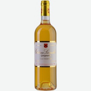 Вино Шато Ламот Гиньяр, 2013, 2013, 750 мл, Белое, Сладкое