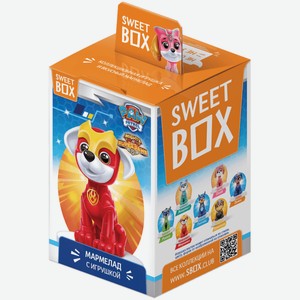 Мармелад жевательный Sweet Box Щенячий Патруль 2/Вспыш/Влад А4 с игрушкой 10 г