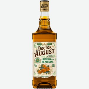 Настойка Doctor August Облепиха на коньяке 0,5 л
