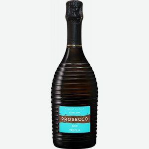 Вино  Тревилья  Просекко Экстра Драй, 750 мл, Игристое-белое, Сухое