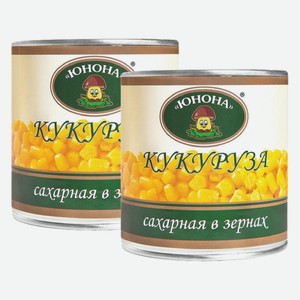 Кукуруза сахарная в зернах в_с ж/б Юнона 340 г