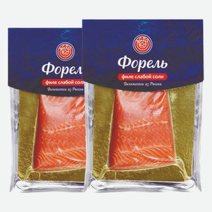 Форель с/с филе-кусок в/у Асто 130 г