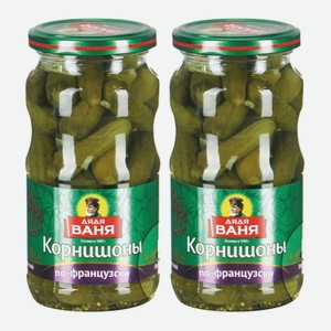 Корнишоны консервированные по-французски Дядя Ваня 460 г