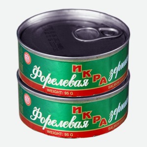 Икра форелевая ж/б 95 г