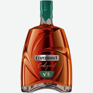 Коньяк  Старейшина  КВ, 7-летний, 700 мл