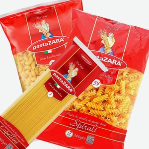 Макаронные изделия Паста Зара 500г в асс