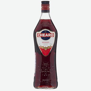 Напиток винный сладкий Вермут Chearo Quanty Rosso 15%, 1,0 л