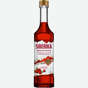 Ликер  Сиберика  Северная Клюква, Настойка полусладкая, 500 мл
