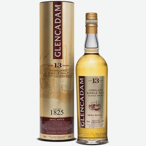 Виски  Гленкадам  13-летний, в тубе, 700 мл