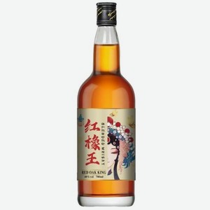 Виски РЭД ОАК КИНГ Blended Whiskey 0.7л