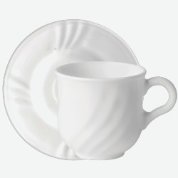 Чашки и кружки Ebro Coffee (Set cup+ saucer of 6) 0.16 л.