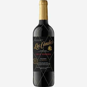 Вино  Лос Кондес  Гран Ресерва, 2016, 2016, 750 мл, Красное, Сухое