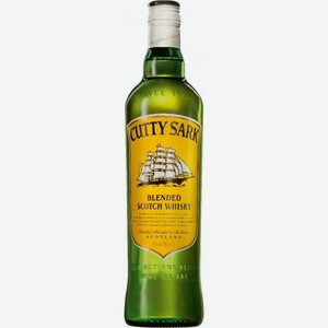 Виски купаж. Катти Сарк (40%) 0,5 л, Шотландия