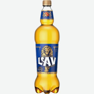 Пиво LAV светлое фильтр. (4.7%) 1,25 л ПЭТ