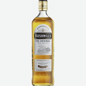 Виски купаж. Бушмиллз Ориджинал (40%) 0,7 л Ирландия