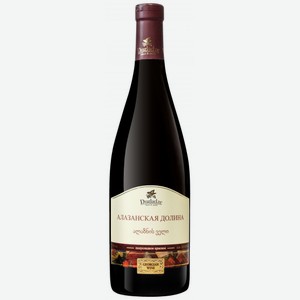 Вино Алазанская Долина Дугладзе красн.п/слад. (11%) 0,75 л Грузия