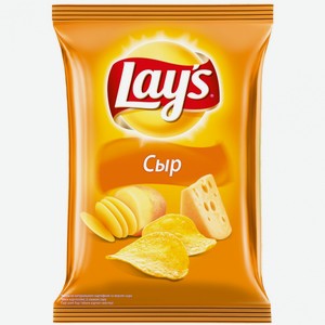 Чипсы Lays сыр 140 г * Цена указана за 1 шт. при покупке 2 шт. одновременно