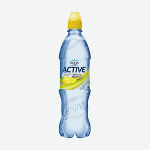 Вода Аква Минерале Актив цитрус спорт-лок негазированная