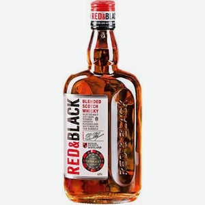 Виски Red & Black Blended Scotch Whisky, 700 мл