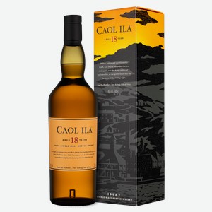 Виски Caol Ila 18 years old в подарочной упаковке 0.7 л.