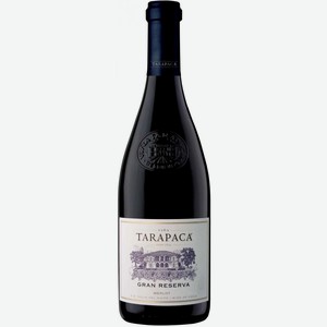 Вино Тарапака,  Гран Ресерва  Мерло, 2015, 2015, 750 мл, Красное, Сухое