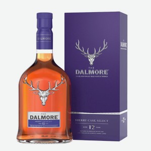 Виски Dalmore 12 YO Sherry Cask в подарочной упаковке 0.7 л.