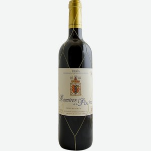 Вино Рамирес де ла Писцина, Гран Резерва, 2014, 750 мл, красное,сухое