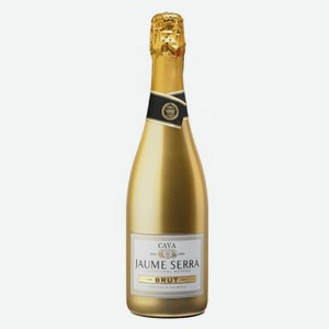 Игристое вино Jaume Serra Cava Brut белое брют Испания, 750 мл 