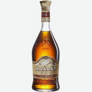 Коньяк Арарат трехлетний армянский 40% 0,7л А,1,2,6