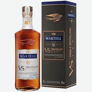 Коньяк Мартель VS single distillery трехлетний 40% 0,5л п/у А,1,2,6