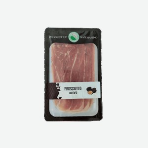 Мясо Окорок с/в Prosciutto Crudo San Marino с чёрным трюфелем 70 г