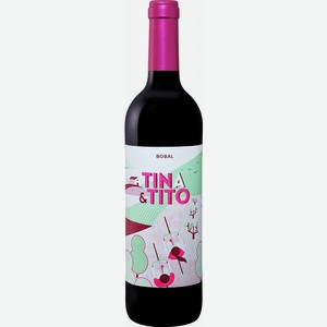Вино  Тина & Тито , 750 мл, Красное, Сухое
