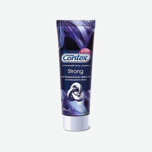 Гель-смазка CONTEX Plus Strong 30мл