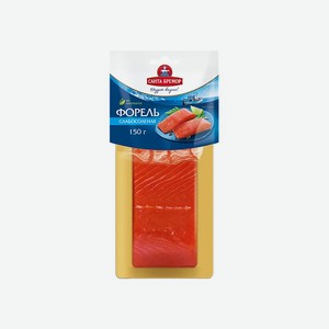 Форель САНТА БРЕМОР соленая 150г в/у