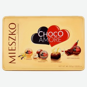 Конфеты Mieszko CHOCO AMORE 310гр ж/б