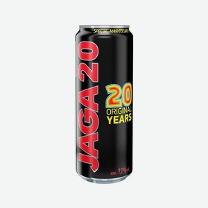 Напиток с/а ЯГУАР Джага Джага 7,2% 450мл ж/б