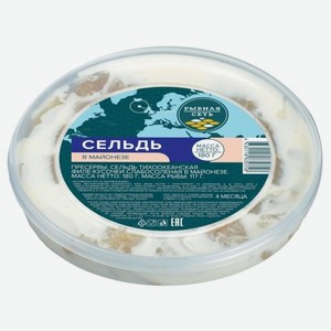 Сельдь РЫБНАЯ СЕТЬ в майонезе 180г