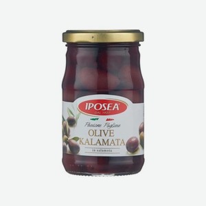 Оливки ИПОСЕЯ Каламата б/к 290г с/б