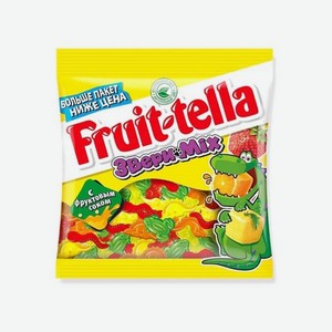Жеват мармелад ФРУТТЕЛЛА Звери Mix 70г