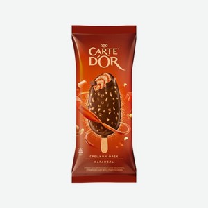 Эскимо КАРТ Д`ОР карамель/грецкий орех 70г БЗМЖ