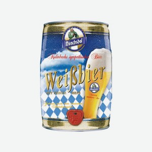 Пиво МЮНХОВ Вайсбир 5,4% 5л ж/б