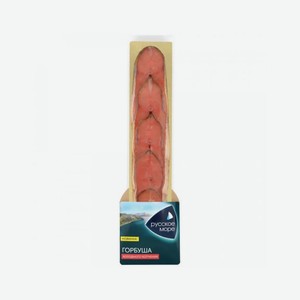 Горбуша РУССКОЕ МОРЕ кусочки х/к 230г